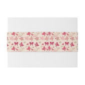 vlinderpatroon 3 uitnodigingen wikkel (Achterkant Voorbeeld)