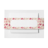 vlinderpatroon 3 uitnodigingen wikkel (Voorkant Voorbeeld)