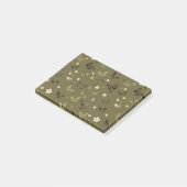 Vlinderpatroon 4 post-it® notes (Schuin)