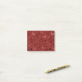 Vlinderpatroon 6 post-it® notes (Op bureau)