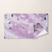 Vlinderpatroon 8 bad handdoek (Handdoek)