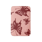 vlinderpatroon badmat (Voorkant Verticaal)