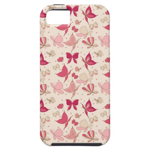 vlinderpatroon Case-Mate iPhone case (Achterkant)