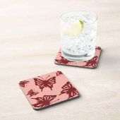 vlinderpatroon drankjes onderzetter (Rechterzijde)