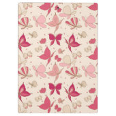 vlinderpatroon klembord (Achterkant)