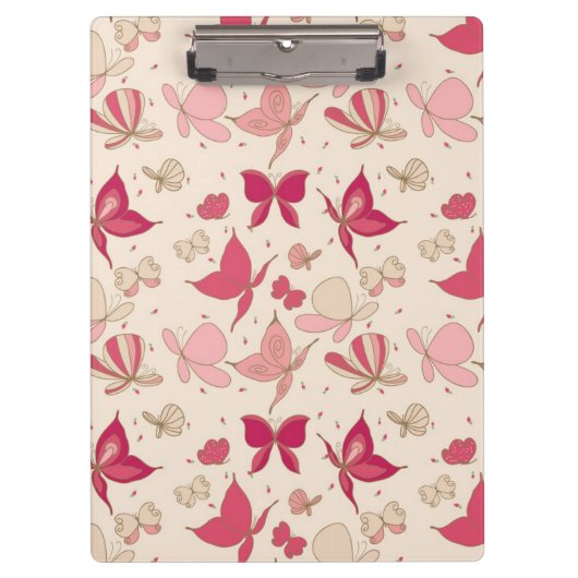 vlinderpatroon klembord (Voorkant)
