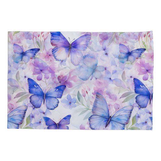 Vlinderpatroon Kussensloop (Achterkant)