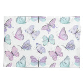 vlinderpatroon-Kussensloop Kussensloop (Achterkant-Links)