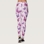 vlinderpatroon leggings (Achterkant)