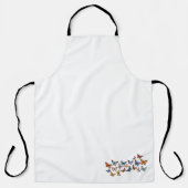 Vlinderpatroon schort (Voorkant)