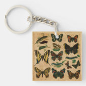  vlinderpatroon Sleutelhanger (Voorkant)