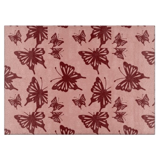 vlinderpatroon snijplank (Voorkant)