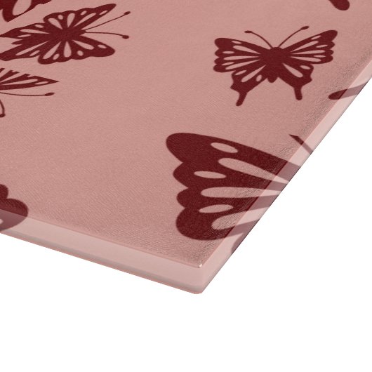 vlinderpatroon snijplank (Hoek)