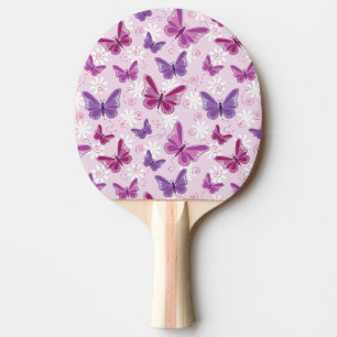 vlinderpatroon tafeltennisbatje