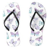 vlinderpatroon teenslippers (Voetbed)