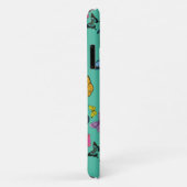 Vlinderpatroon textuur Case-Mate iPhone case (Achterkant/rechts)