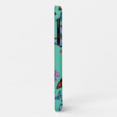 Vlinderpatroon textuur Case-Mate iPhone case (Achterkant/links)