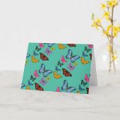 Vlinderpatroon textuur kaart (Gele Bloem)