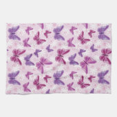 vlinderpatroon theedoek (Horizontaal)