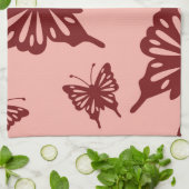 vlinderpatroon theedoek (Gevouwen)