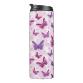 vlinderpatroon thermosbeker (Geroteerd rechts)