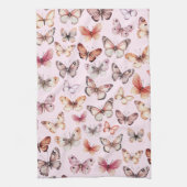 Vlinderpatroon Waterverf Elegant  cadeau Theedoek (Verticaal)