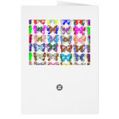 Vlinderpatroonjuweel - Tekst of Afbeelding toevoeg (Achterkant)