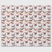 Vlinderpatroonpapier Cadeaupapier (Vlak)