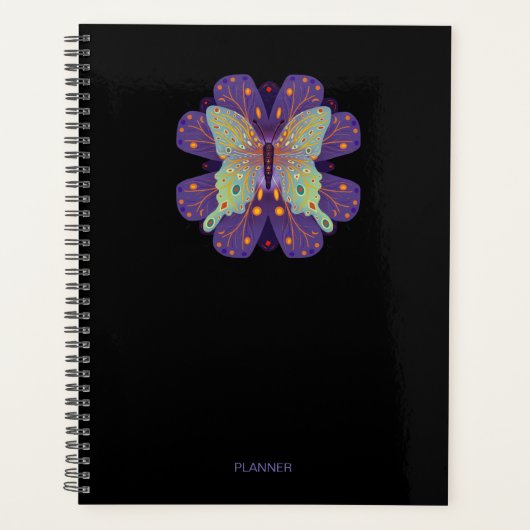 Vlinderplanner - 8,5 x 11 inch planner (Voorkant)