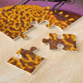 Vlinderprofiel op een bloem legpuzzel (Zijkant)