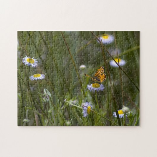 Vlinderpuzzel 2 legpuzzel (Horizontaal)