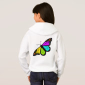 Vlinderregenbooghemel Bloemen Vriendin Familie (Achterkant volledig)