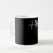 Vlinderritme Koffiemok (Voorkant links)