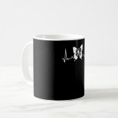 Vlinderritme Koffiemok (Voorkant links)