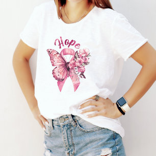 vlinderroze lint Tri-Blend shirt