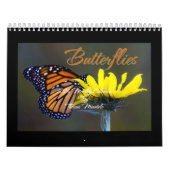 Vlinders 2026 Kalender door Tom Minutolo (Hoes)