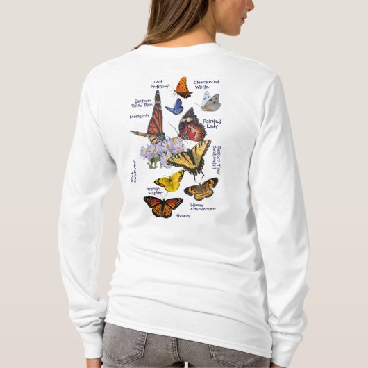 vlinders 20-1026 t-shirt (Achterkant)