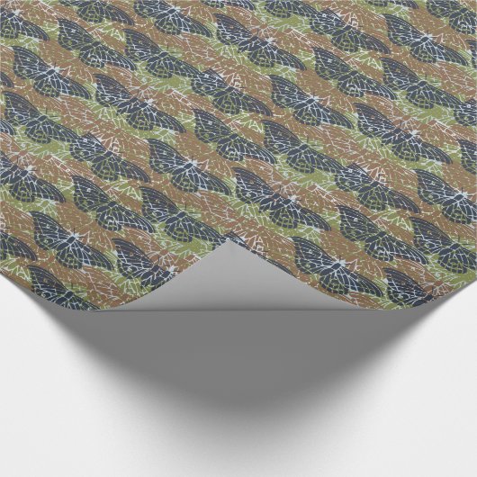 Vlinders Abstract Cadeaupapier (Hoek)