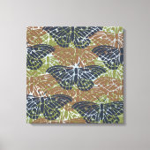 Vlinders Abstract Canvas Afdruk (Voorkant)