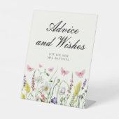  Vlinders Advies Wensen Vrijgezellenfeest Reclamebord Met Voetstuk (Voorkant)