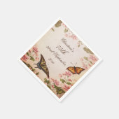 Vlinders & Amandelbloesem Serviettes Servet (Hoek)