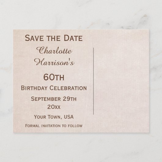 Vlinders & amandelbloesem Sla de datum op Aankondigingskaart (Achterkant)