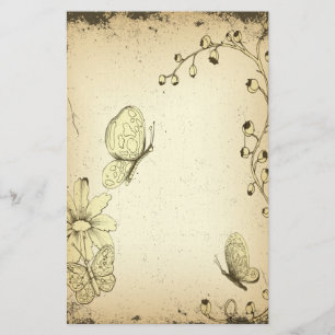 Vlinders Antiek briefpapier