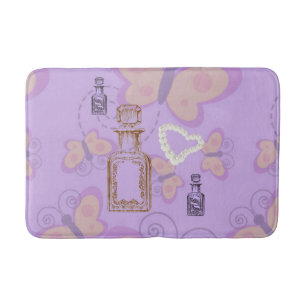 Vlinders Apothecary & Pearl Hearts MediumBath Mat