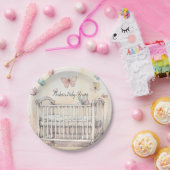 Vlinders Baby Shower Papieren Bordje (Feest)