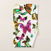 Vlinders Bad Handdoek (Handdoek)