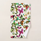 Vlinders Bad Handdoek Set (Handdoek)
