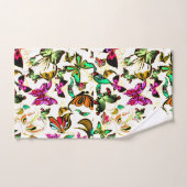 Vlinders Bad Handdoek Set (Handdoek)
