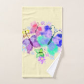Vlinders Badhanddoeken Schilderen Bad Handdoek (Handdoek)