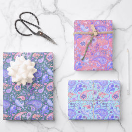 Vlinders Bijen en insecten - Paisley Flower Garden Inpakpapier Vel